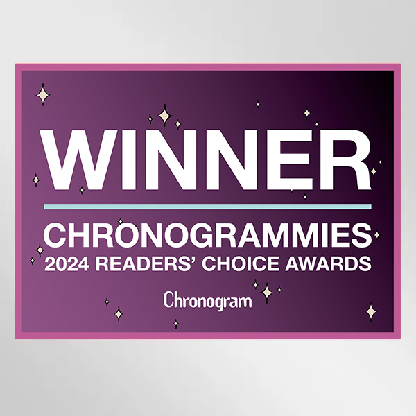 Chronogram Readers' Choice 2024 Window Cling