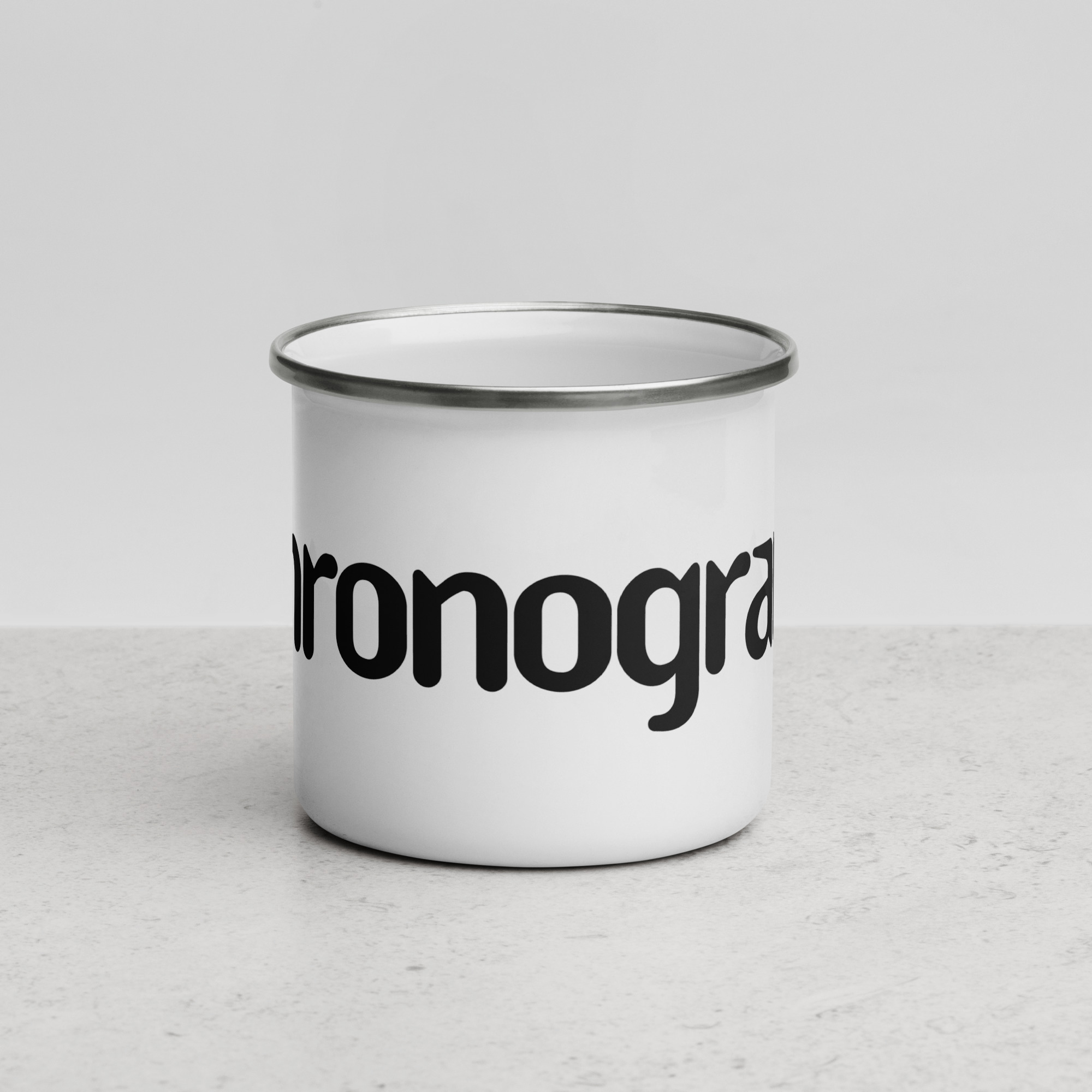 Chronogram Enamel Mug - Image 3