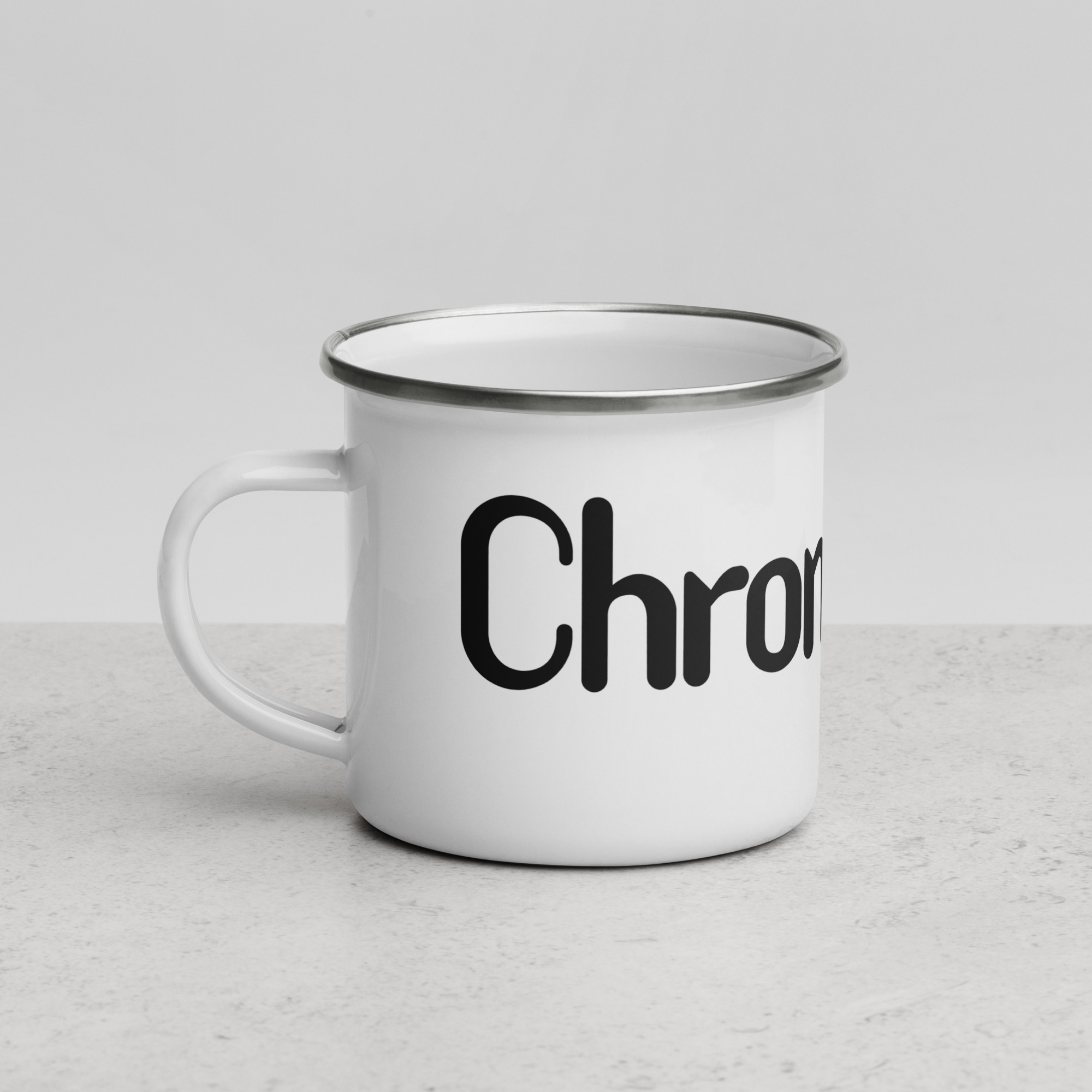 Chronogram Enamel Mug - Image 2
