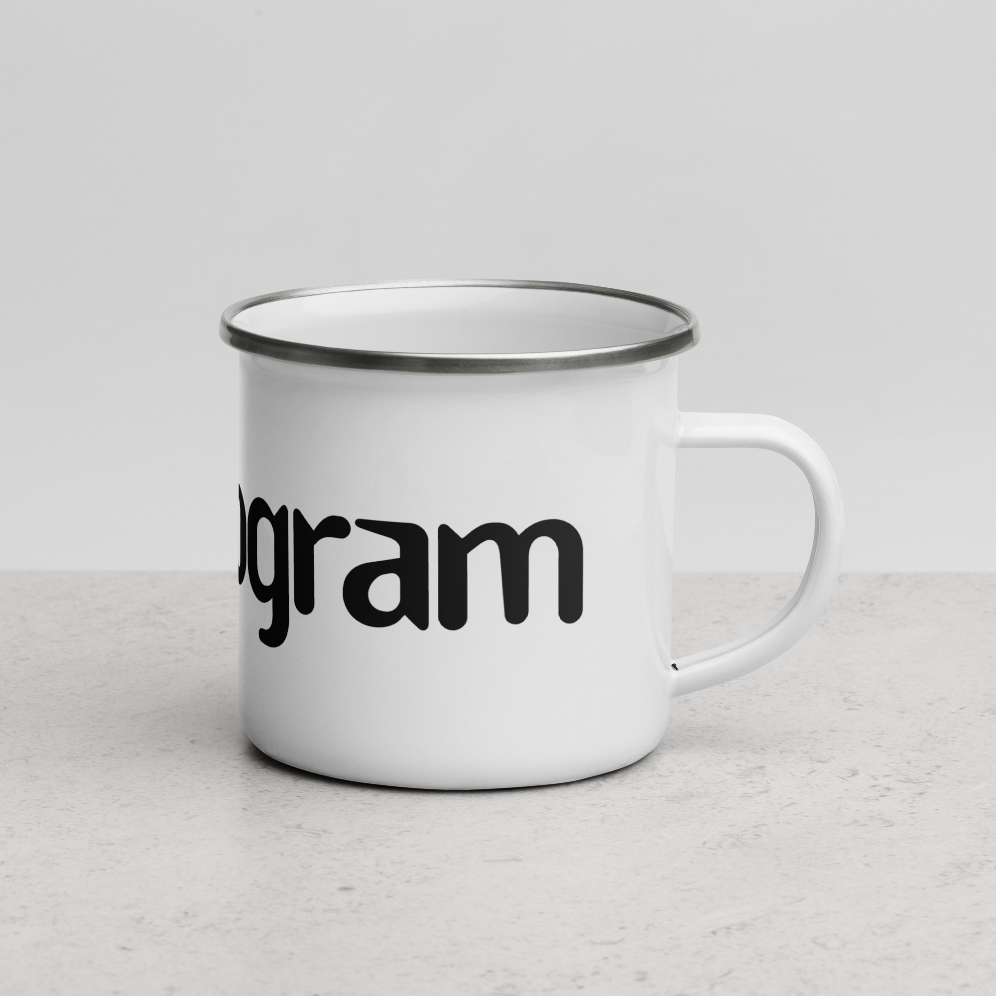 Chronogram Enamel Mug - Image 4