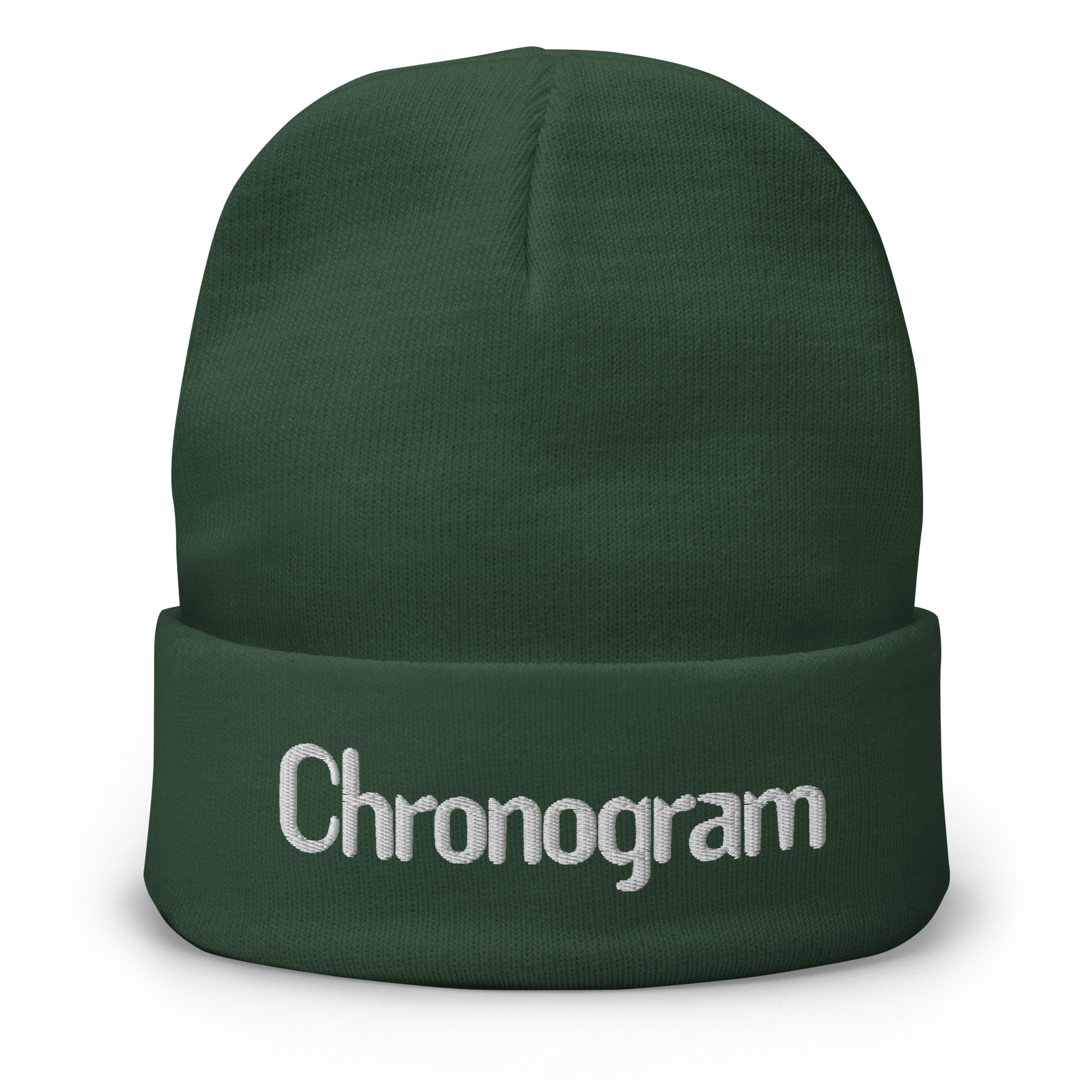 Embroidered Chronogram Beanie - Image 3