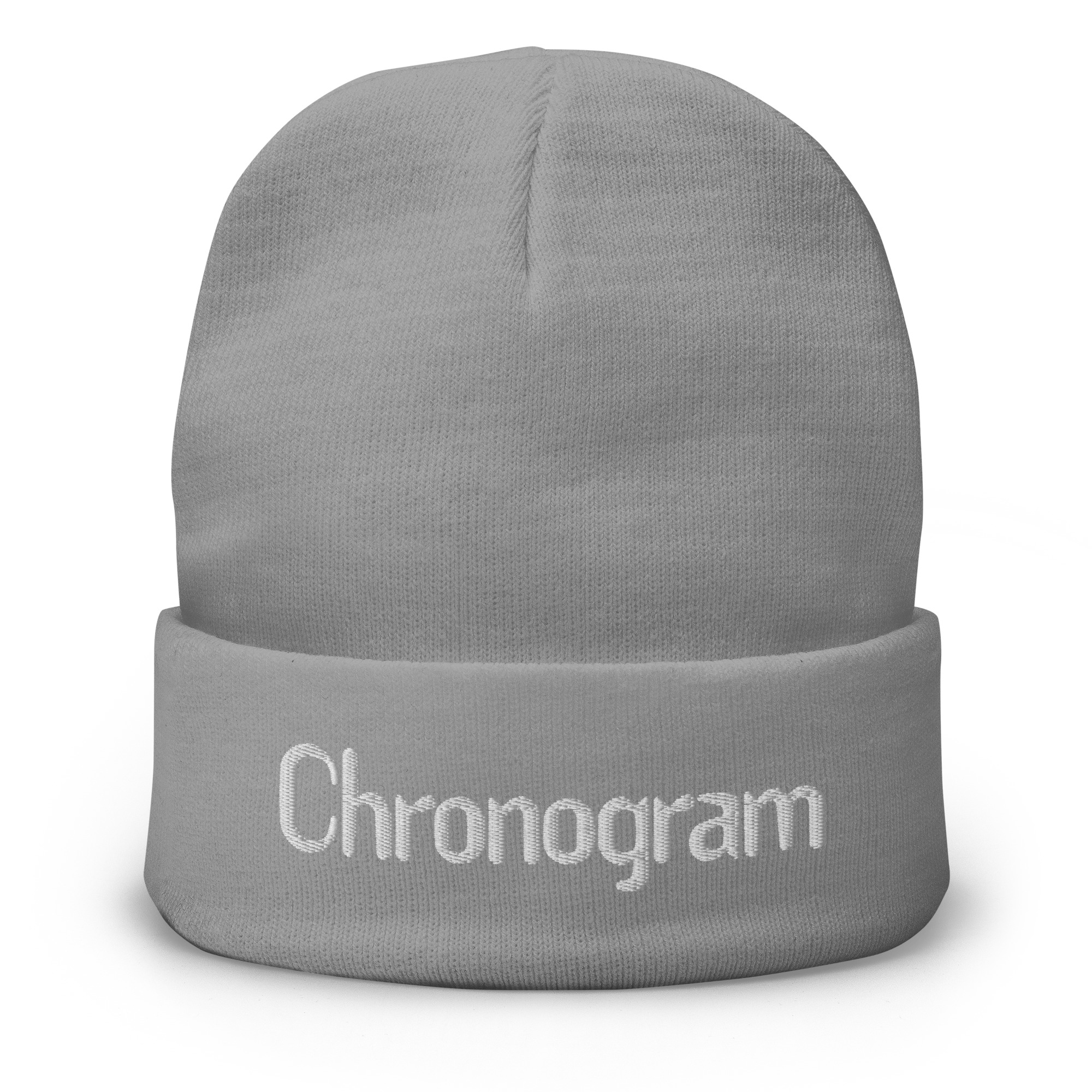 Embroidered Chronogram Beanie - Image 4