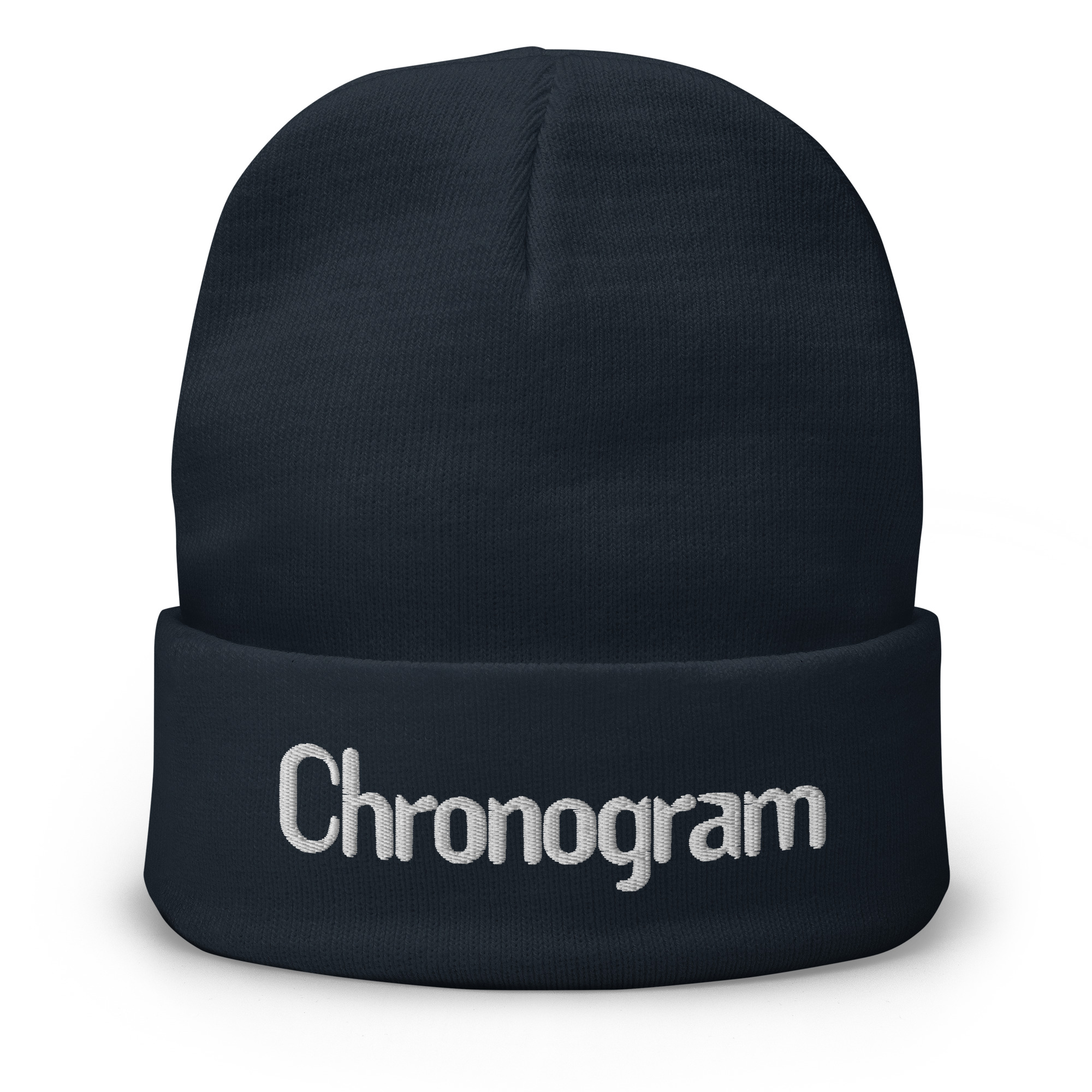 Embroidered Chronogram Beanie - Image 2
